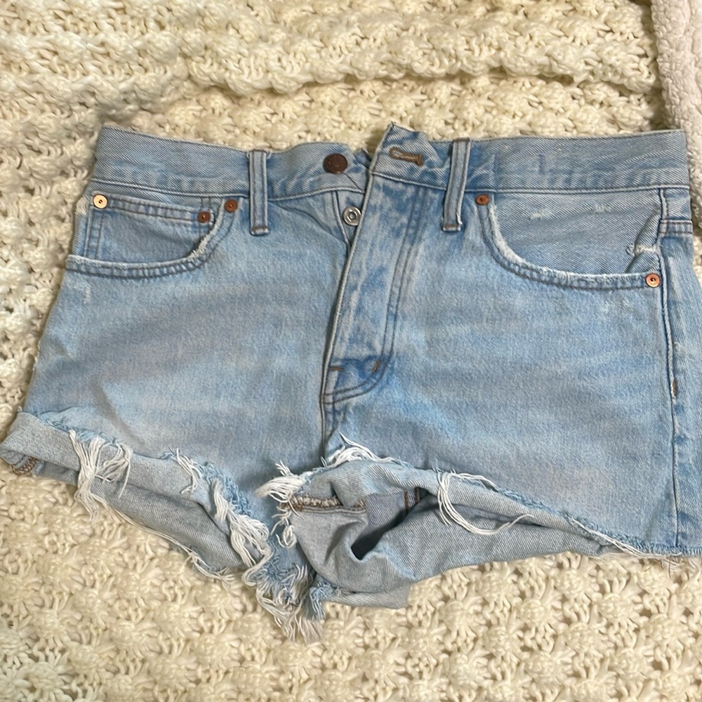 Madewell relaxed denim short